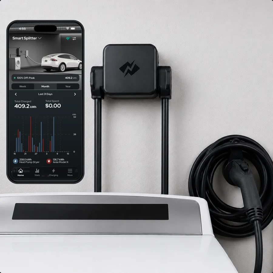 NeoCharge Smart Splitter (50 A outlet, 14-50 or 6-50)