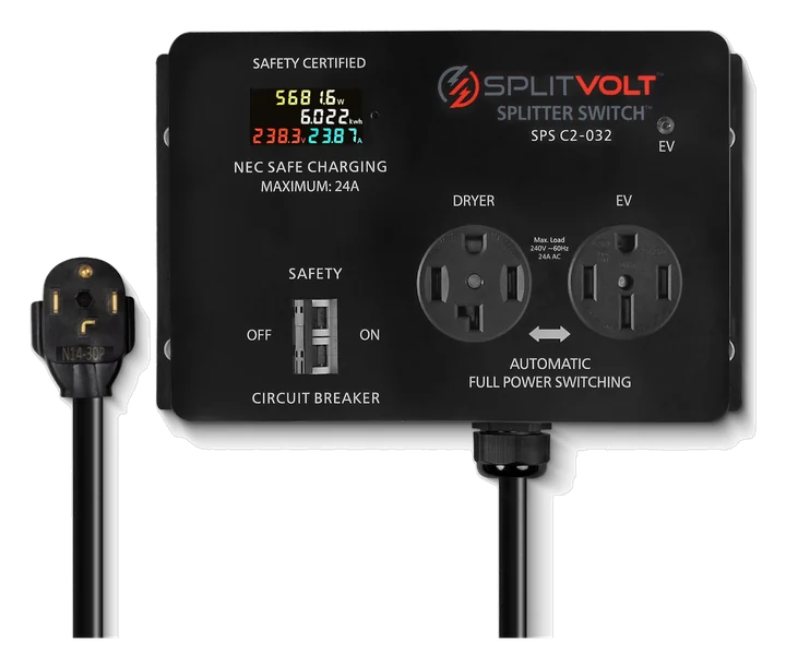 Splitvolt Splitter Switch (14-30 or 10-30)